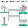 thumbnail image 4 of Ataucjin Stainless Steel Table for Prep & Work with Backsplash 30 x 24 Inches, Commercial Heavy Duty Table with Adjustable Under Shelf for Commercial Kitchen Restaurant Busines, 4 of 7