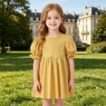 thumbnail image 2 of Bigetiay Girls Summer Dresses Fashionable Casual Wear for Kids Outdoor Party Daily Outfit, Size 4-5 Years, 2 of 5