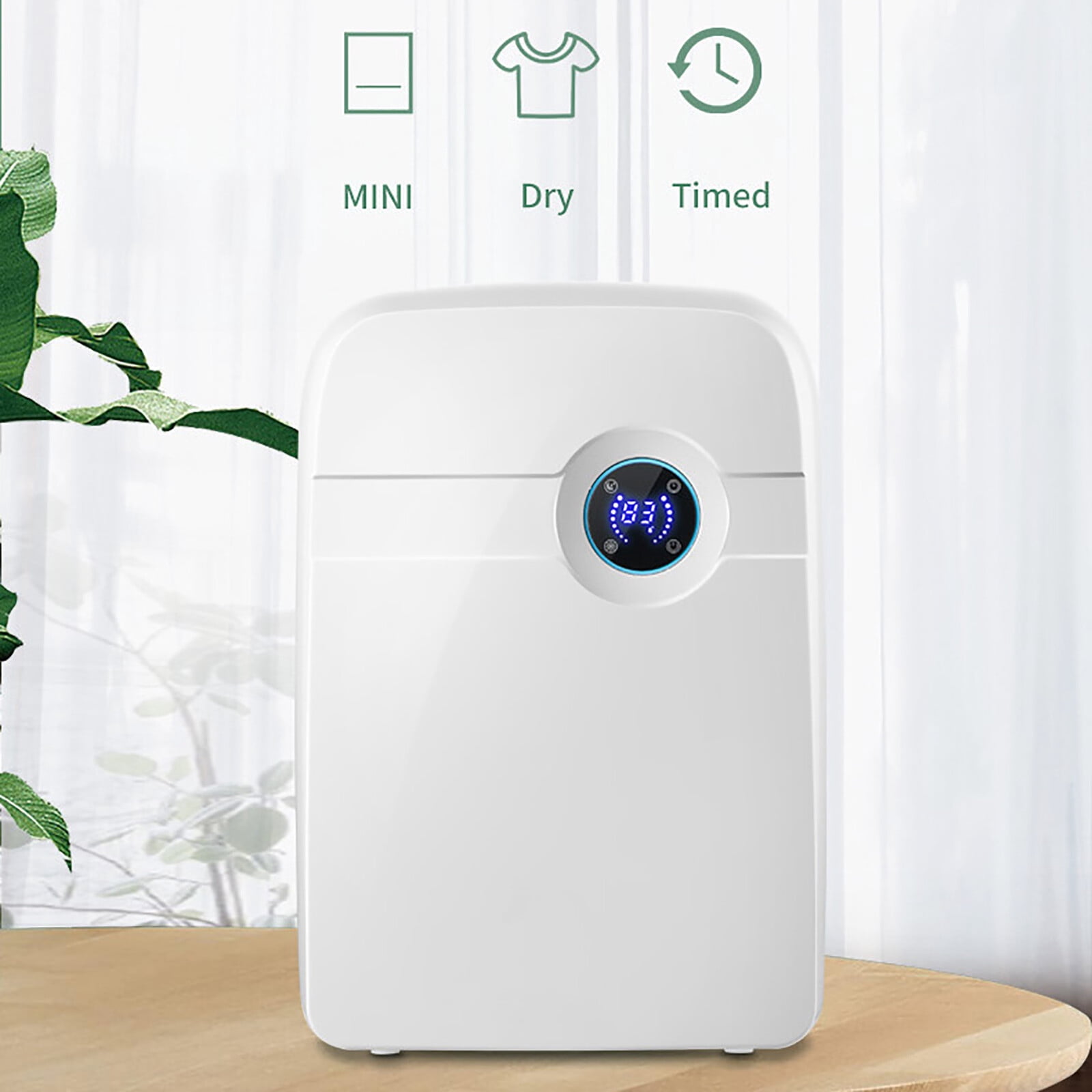 Dehumidifier 2.5L Tank Remote Control Bedroom Wardrobe Garage Wet Air Dryer Used To Remove Moisture In The Air, Dry Clothes