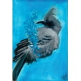 thumbnail image 2 of Adkin, Arielle 14x18 White Modern Wood Framed Museum Art Print Titled - Bird Study IX, 2 of 4
