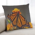 thumbnail image 1 of Ahgly Company Coussin d'Intérieur Papillon Insectes, 18 Pouces par 18 Pouces, 1 of 6