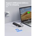 thumbnail image 4 of Estación de acoplamiento USB C Lemorele 13 en 1 para monitores triples 4K, 4 of 8