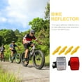 thumbnail image 4 of MELIVO Reflector Bike Lights Reflectors Accessories Warning Cycling Accessories for Night Riding, 4 of 6
