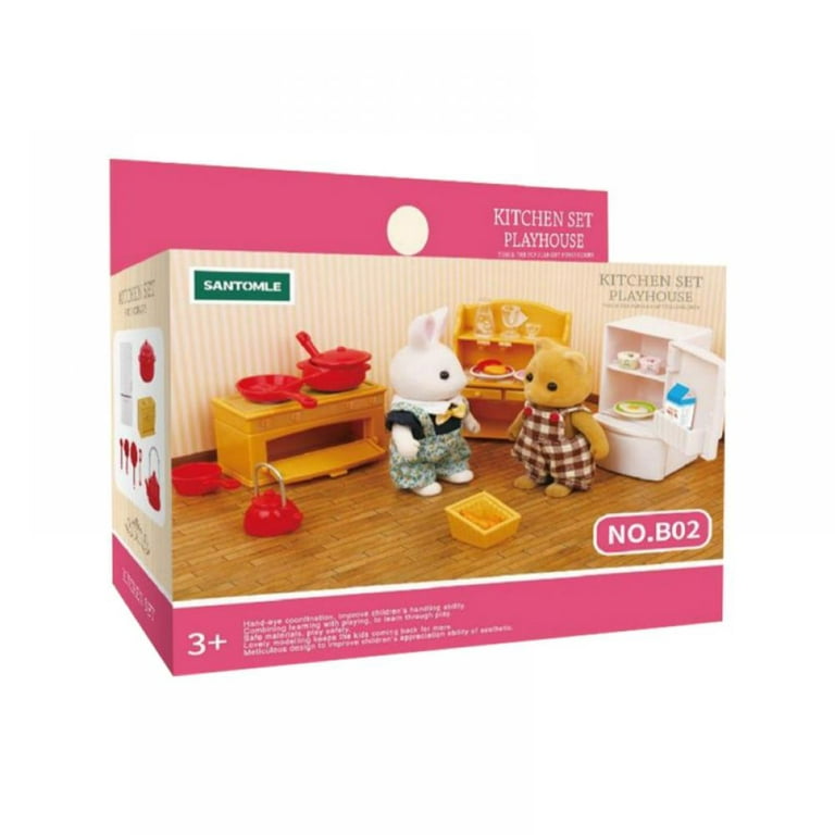 Calico Critters Deluxe Kitchen Set - Kiddlestix Toys
