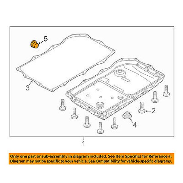 CHRYSLER OEM Transmission FluidDrain Plug 6510052AA