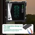 thumbnail image 4 of Amdohai 4*90° IP54 Portable Digital Inclinometer LCD Display 360° Digital Slope Level Four Side Magnetics Multifunction Protractor Data Hold Function, 4 of 7
