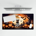 thumbnail image 4 of Mummy Rottweiler Happy Halloween with Pumpkins Bats Spooky Fun Desk Mat Full Keyboard Mouse Pad Rottie Dog Lover Gifts Idea Large Mousepad - 00019, 4 of 5