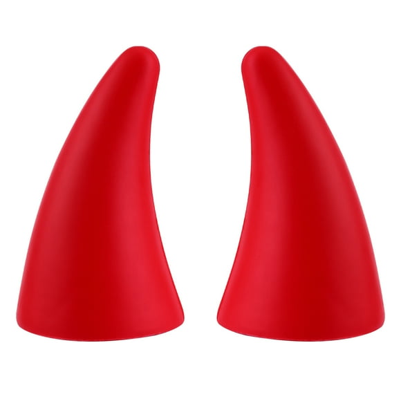 WORGEOUS 2 piezas estilo de coche diablo cuernos pegatina parachoques protector decoración de automóvil