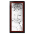 thumbnail image 2 of ArtToFrames 10x24" Matte mahogany Diploma Picture Frame, Brown Wood Poster Frame, with Regular Acrylic and 2 (FBPL-5108), 2 of 7