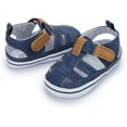 thumbnail image 4 of infant baby boys girls Summer Beach Sandals Non Slip Soft Rubber Sole Toddler Outdoor Closed-Toe First Walker Shoes, 4 of 6