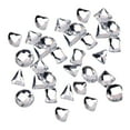 thumbnail image 1 of Wweixi 50 Pieces Specific-shaped Glass Crystal Set Excellent Gloss Personalized Nail Art Rhinestones DIY Handcraft Mobile Phone Crystal White, 1 of 6
