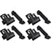 thumbnail image 3 of Yakima Roof Rack Mounting Kit 8006038 Component Ridge Clip For Yakima Roof Rack; Black; Stainless Steel, 3 of 9
