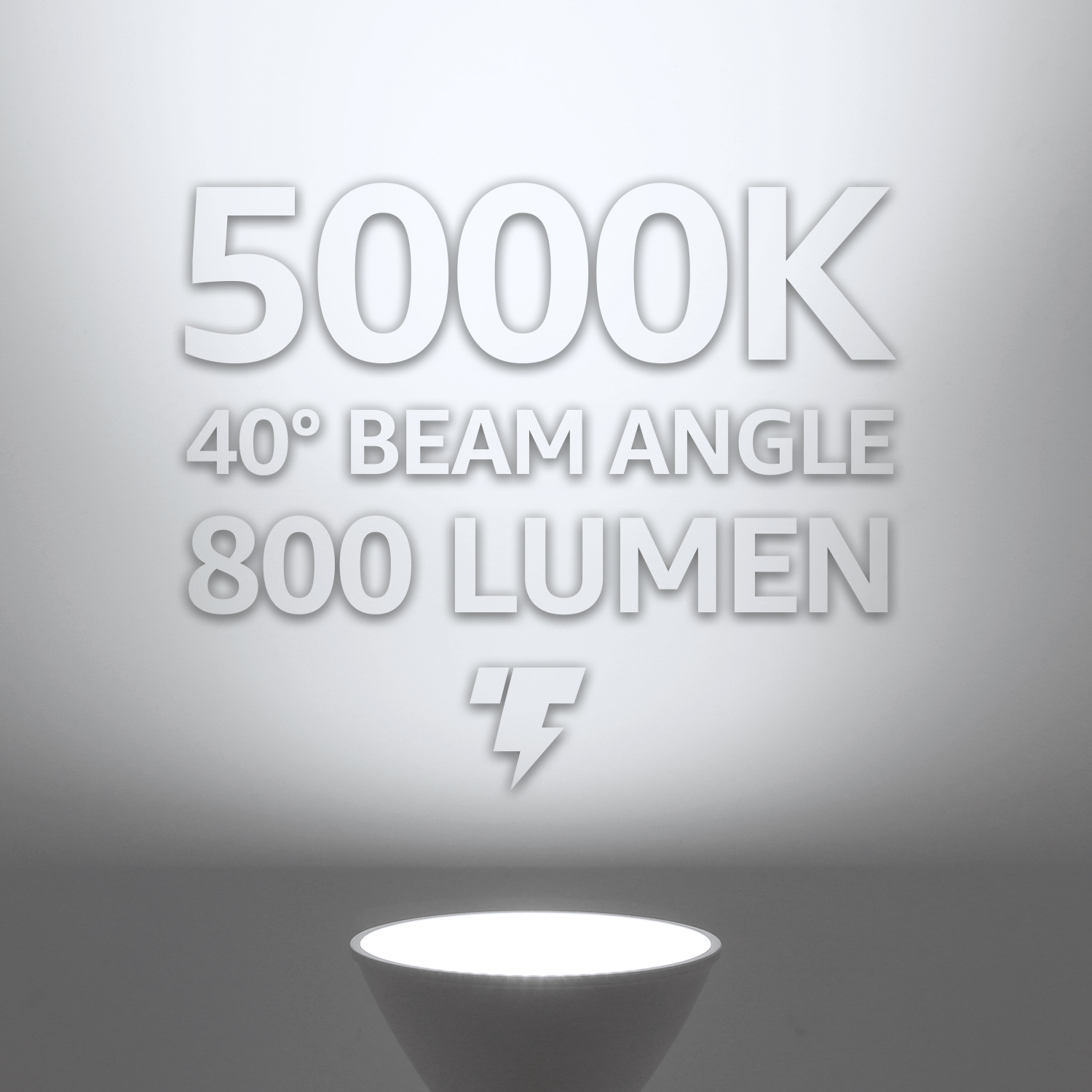 TORCHSTAR 12-Pack PAR30 Short Neck LED Flood Light Bulb, Dimmable, 8W 75W Equiv., High CRI90+, 5000K Daylight, 800Lm, E26 Medium Screw Base, Energy Star & UL Listed LED Spotlight, 3 YEARS WARRANTY