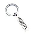 thumbnail image 1 of I May Not Be Your Be Your First Date Keychain Couples Love Keyring Gfit Boyfriend Mens Stainless Steel Key Chain, 1 of 5