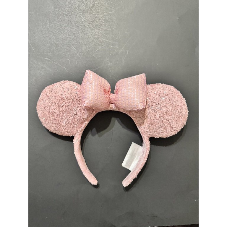 Fashion Minnie Bow Sequin Headband, Millennial Pink  display picture 2