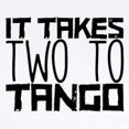 thumbnail image 2 of CafePress - It Takes Two To Tango Body Suit - Baby Light Bodysuit, Size Newborn - 24 Months, 2 of 4
