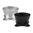 thumbnail image 7 of Coffee Dripper Pour over Coffee Filter Cups Coffee Filter Cup OREA V2 V3 Outdoor Hand Brewed Coffee Filter Cup,C,1 x Coffee Funnel Filter Cup,Frosted Silver, 7 of 7