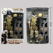 EROCK 1/6 Special Force Wounded Soldier Action Figure Army Action Figures Playset Toys