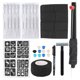thumbnail image 4 of Juego de bolígrafos de tatuaje tradicional, agujas de tatuaje de acero inoxidable, banda elástica, Kit de suministros de tatuaje DIY, negro, 4 of 8