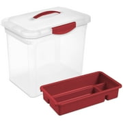 Sterilite Infra Red Bow Box, 2 Piece