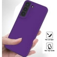 thumbnail image 5 of Galaxy S22 Plus Case, Samsung S22 Plus 5g 6.6 inch Case Liquid Silicone Case Dual Layer Hard PC Soft Silicone Gel Rubber Slim Fit Protective Phone Case for Samsung S22 Plus 2022, Purple, 5 of 6