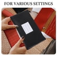 thumbnail image 3 of PAMINGONO 6Pcs Black Waterproof Cash Pouch Zipper Design for Travel Bank Use and Secure Money Storage, 3 of 6