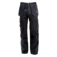 thumbnail image 1 of Pantalones de trabajo DEWALT Protradesman, holgados, negros, para hombre, W38/L31, 1 of 6