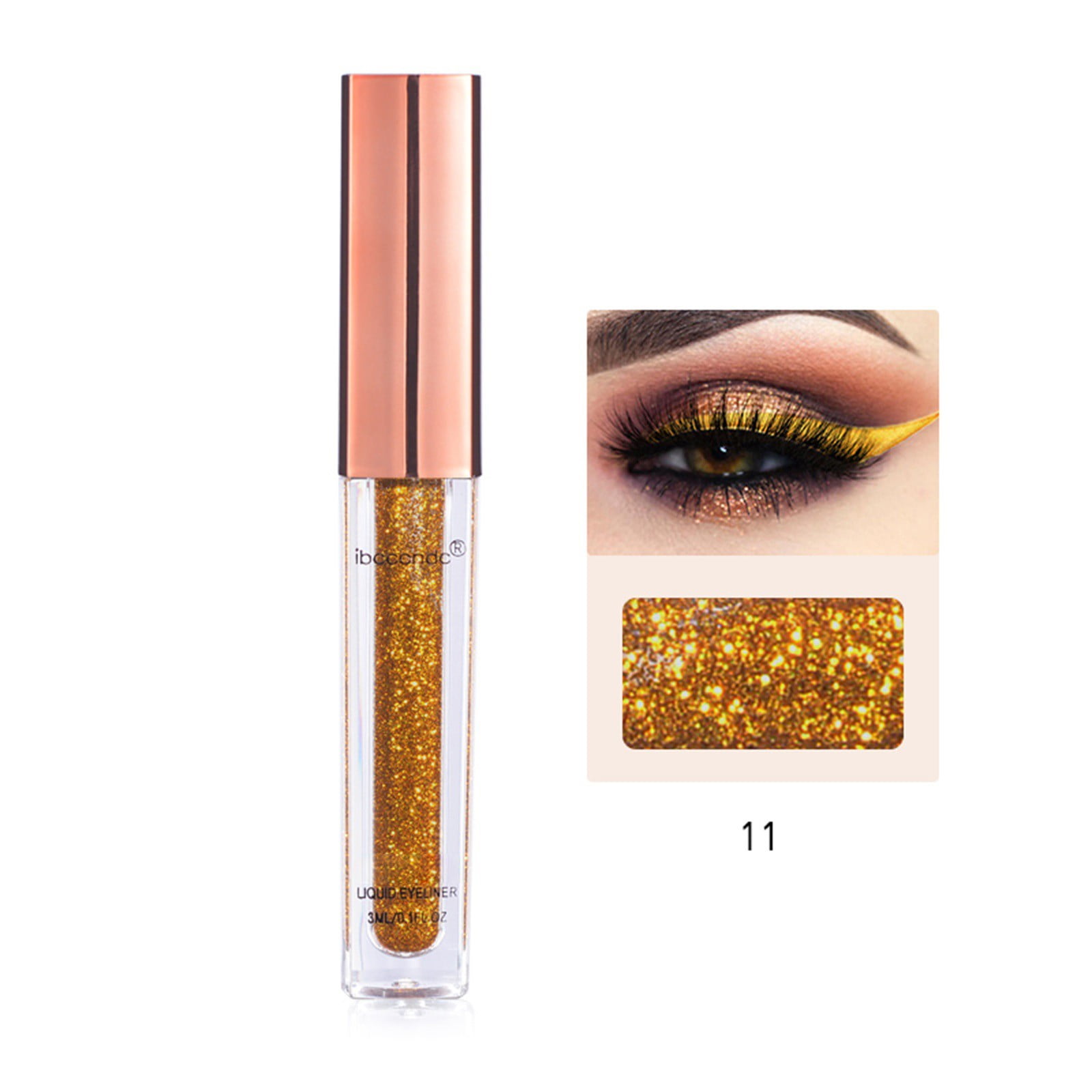ertutuyi glitter liquid eyeliner and sweatproof color glitter eyeliner