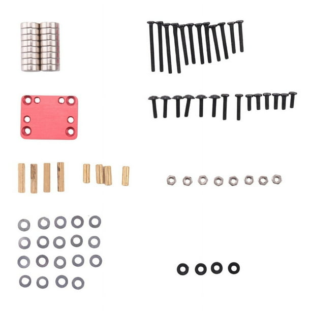 Fija MagnéTico Poste de CarroceríA de Coche RC para 284131 K969 K989 P929 MINI-Q 1/28 RC Coche Piezas de ActualizacióN, 1
