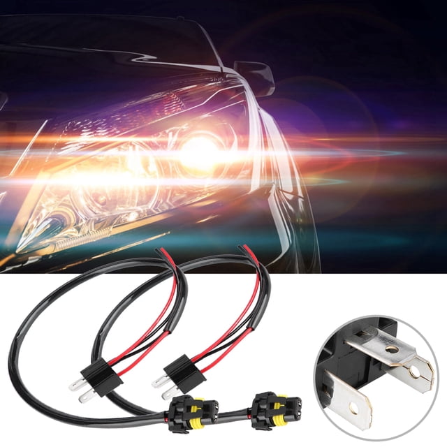 Adaptador De Arnés De Alambre H4, Enchufe Y Reproduce Un Conector De Arnés De Luz De 50 Cm De Largo Para La Lámpara De Antaño De Los Faros