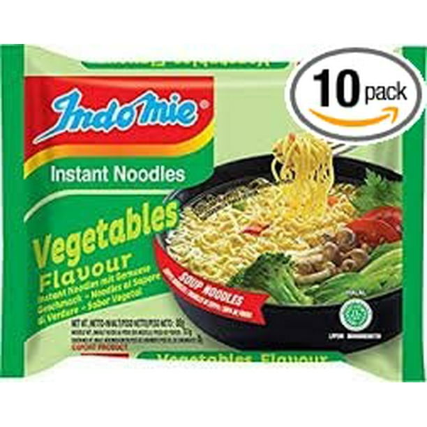 20-Pack Indomie Mi Goreng, Vegetable Flavor, Instant Stir Fry Noodles