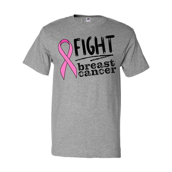 Inktastic Fight Breast Cancer Pink Ribbon T-Shirt