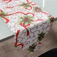 thumbnail image 2 of Coxeer Chemin de Table de Noël en Tissu Mignon Tapis de Table de Fête pour Décoration, 2 of 10