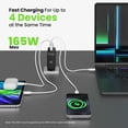 thumbnail image 2 of Cargador GEARit 165W 4 Puertos GaN USB C PD 3.1 PPS, 2 of 9