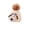 White, variant on HGIEYS Toddler Winter Knit Beanie Cute Pilot Dog Embroidery Warm Pom Pom Hat for Baby Boys Girls 1-5 Years