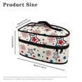 thumbnail image 6 of HELLHERO Five-Pointed Star Pattern Design Travel Iron Carrying Storage Bag Large Size with Zipper Handle Easy to Carry, Bag Only, 6 of 6