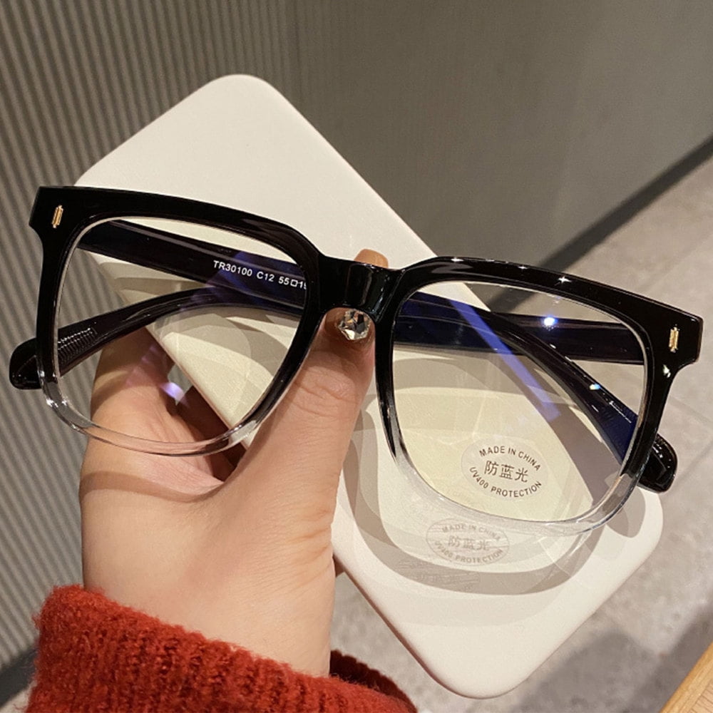 Glasses black on top clear on bottom hotsell