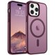 thumbnail image 1 of Funda magnética SUPFINE para iPhone 14 Pro, color rojo vino, 1 of 7