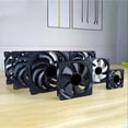 thumbnail image 2 of Methold Enfriador de CPU de 80mm, Ventilador con cubierta para ordenador, ventilador silencioso de alta velocidad de 1800 RPM, Ventilador, Videojuegos y accesorios, 2 of 6