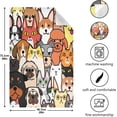 thumbnail image 4 of Dreamtimes Dishcloth, Kitchen Towel, Kitchen Gifts for Restaurant, Kitchen, Party, Dogs and Cats Faces, 4 of 7