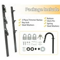 Weed Trimmer Rack HECASA Utility Weed Eater Trimmer Rack Holder, Carrier Mount for Open ...