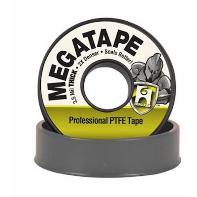 Pro PTFE Tape, Gray, 1/2 In. x 260 Ft. - 15050D