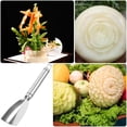 thumbnail image 3 of IFANLANDOR Kitchen Creative Tools 1Pcs Carving Tool For Fruit Carving Households Silver, 3 of 8