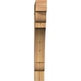 thumbnail image 2 of Ekena Millwork 6"W x 34"D x 46"H Olympic Block Rough Sawn Bracket, Western Red Cedar, 2 of 4