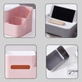 thumbnail image 3 of Caja de almacenamiento de servilletas, caja de papel de plástico europea multifuncional creativa, 3 of 5