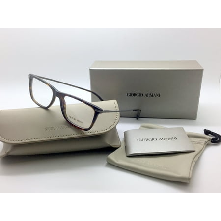 Giorgio Armani Men Tortoise Square New Eyeglasses AR 7111 5026 53 Plastic