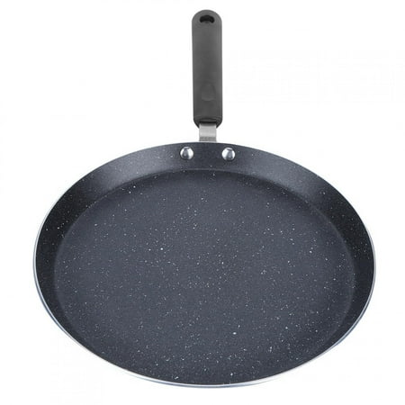 

Flat Bottom Pan Non-stick Frying Pan Easy To Clean Durable For Home 10in Large Size