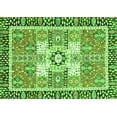 thumbnail image 1 of Ahgly Company Indoor Rectangle Abstract Green Modern Area Rugs, 6' x 9', 1 of 4