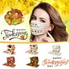 YZHM 50PC Adult Disposable Face Masks Tie-dye Gradient Printed Three-Layer Dust-Proof Disposable Mask