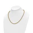 thumbnail image 2 of Primal Gold 14 Karat Yellow Gold Polished Byzantine Link Necklace, 2 of 5